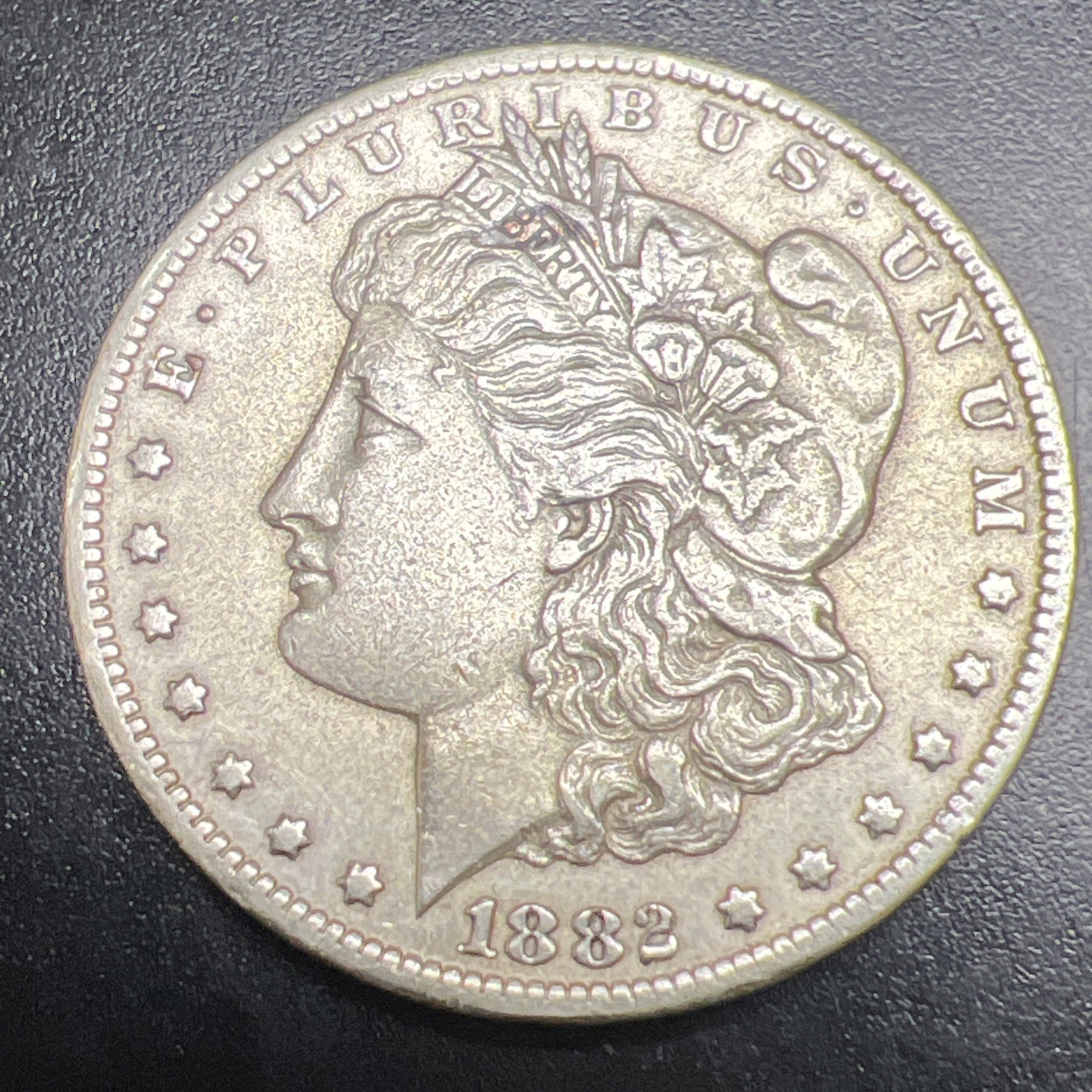 1882-CC Morgan Silver Dollar $1 - Carson City Mint C-500