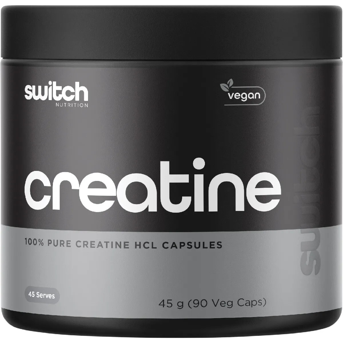 New Switch Nutrition Creatine 90 Capsules 100% Pure Creatine HCL