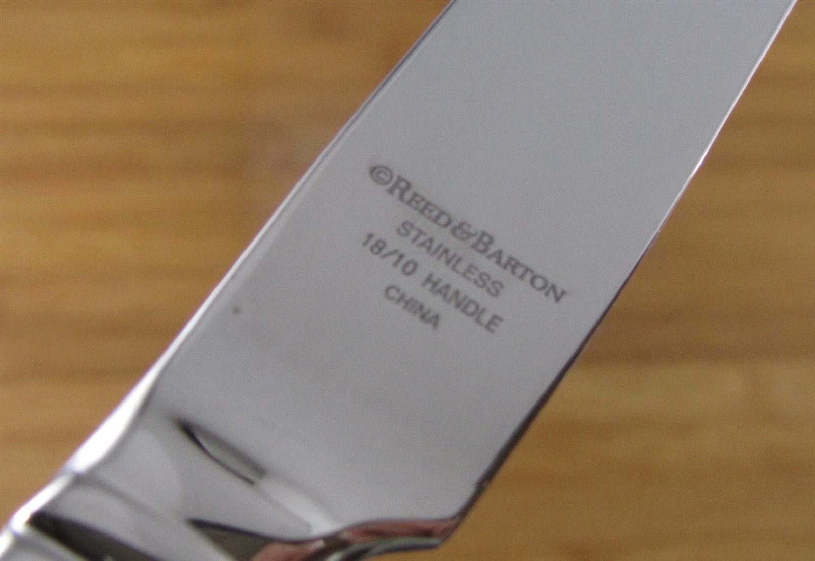 Reed & Barton Stainless CRESCENDO II China 18/10 CHOICE Silverware Flatware