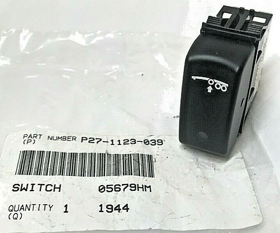 ~NEW OEM PACCAR KENWORTH 3rd LIFT AXEL ROCKER SWITCH ~ P27-1123-039