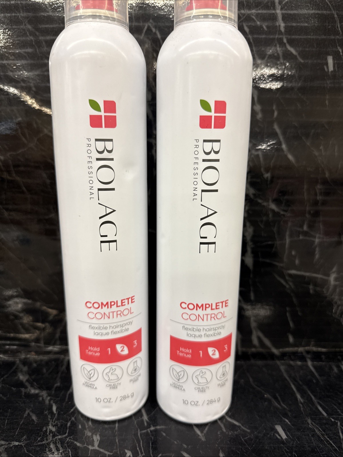 2x Biolage Complete Control Fast-Drying Hairspray #2 hold 10 oz new