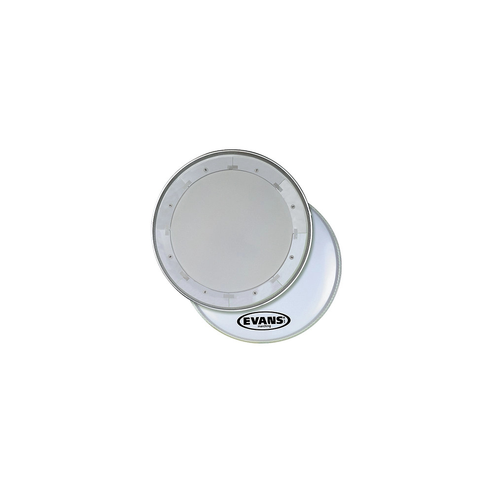 Evans MX1 White Marching Bass Drum Head 18 in.