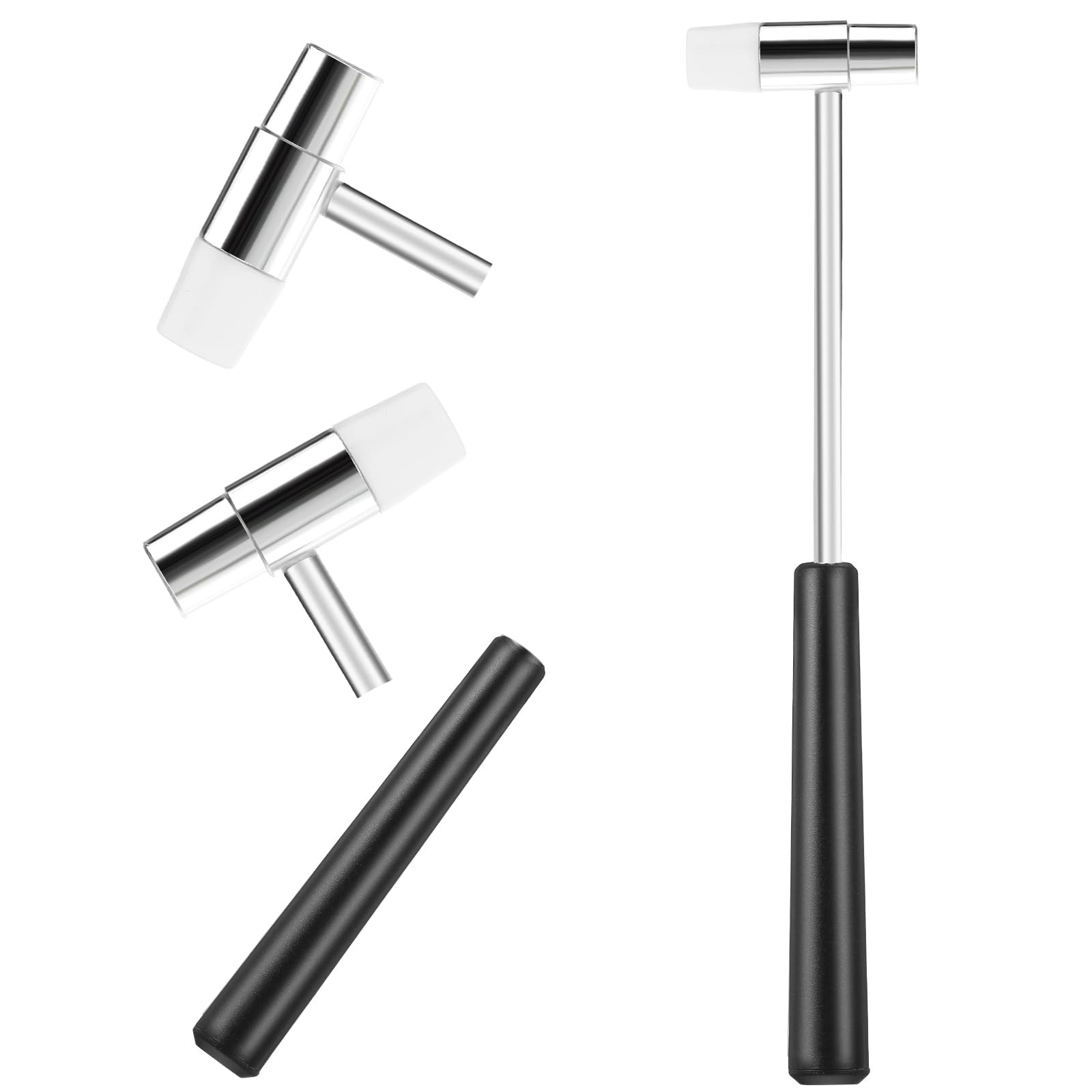 Mabor Dual Head Small Hammer, Lightweight Mini Hammer, 7.1 Inch Plastic & Met...