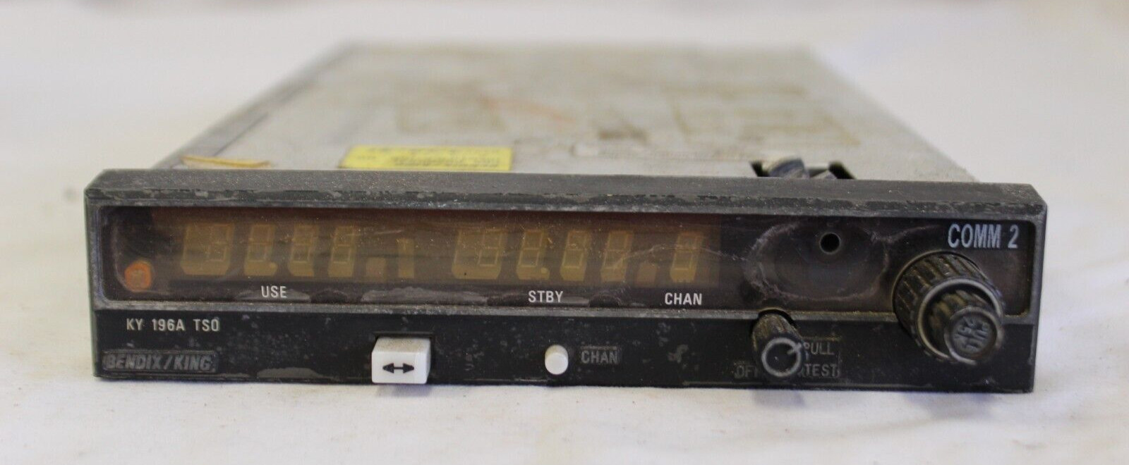 Bendix King VHF Communication Transceiver KY 196A P/N: 064-1054- S/N: 3142 (E-9)