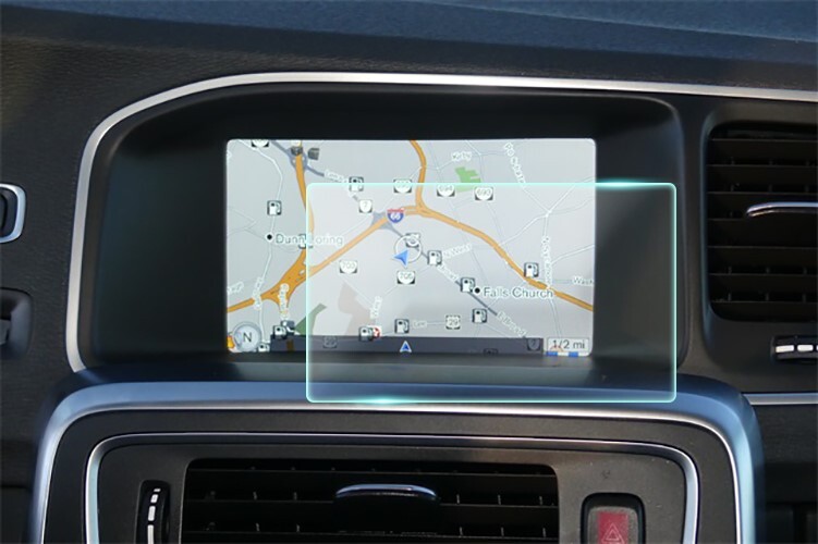 Crystal Clear Screen Protector for 2017 Volvo S60 Vehicle Navigation