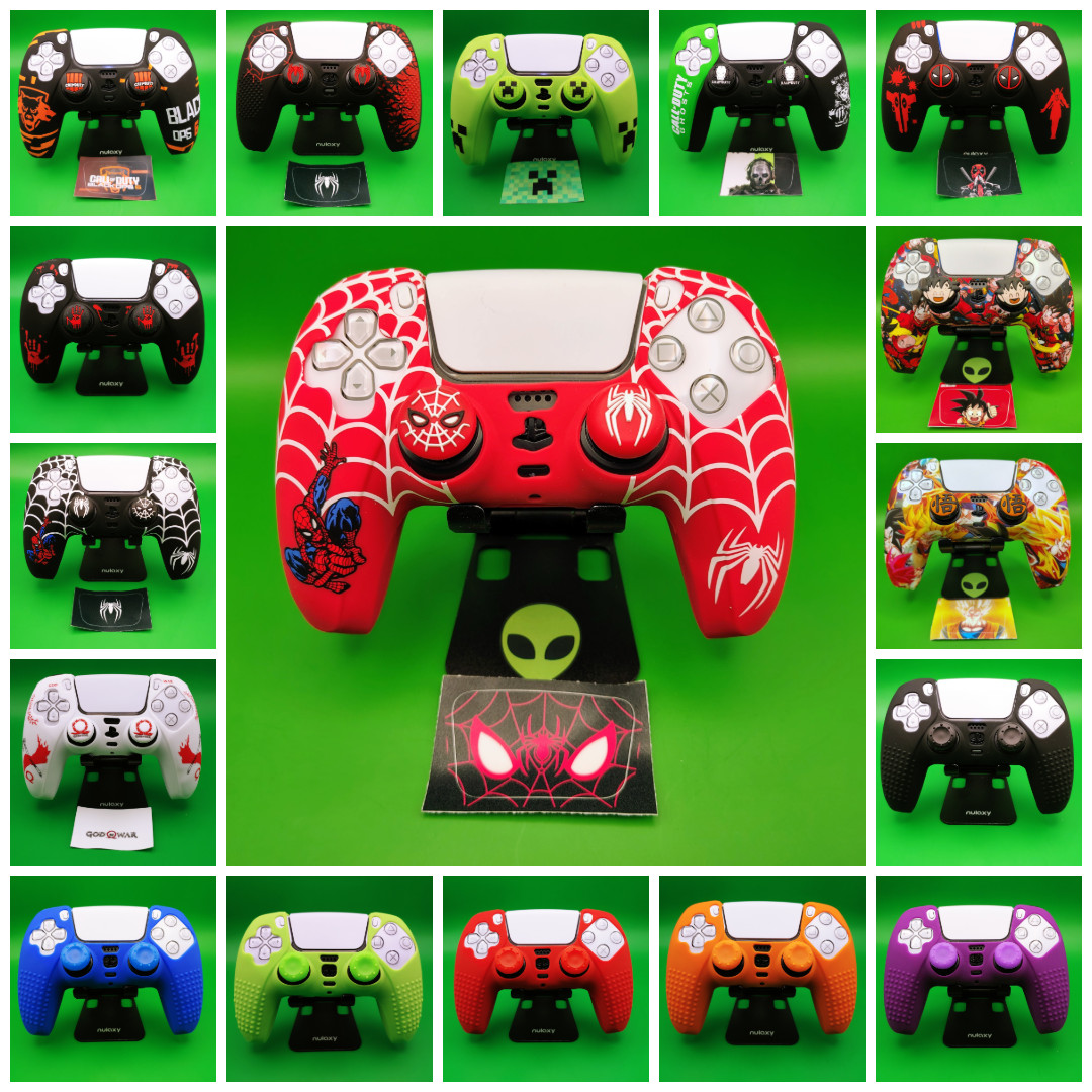 Silicone Grip Cover Case Skin for PS5 DualSense Controller Protector YOU PICK