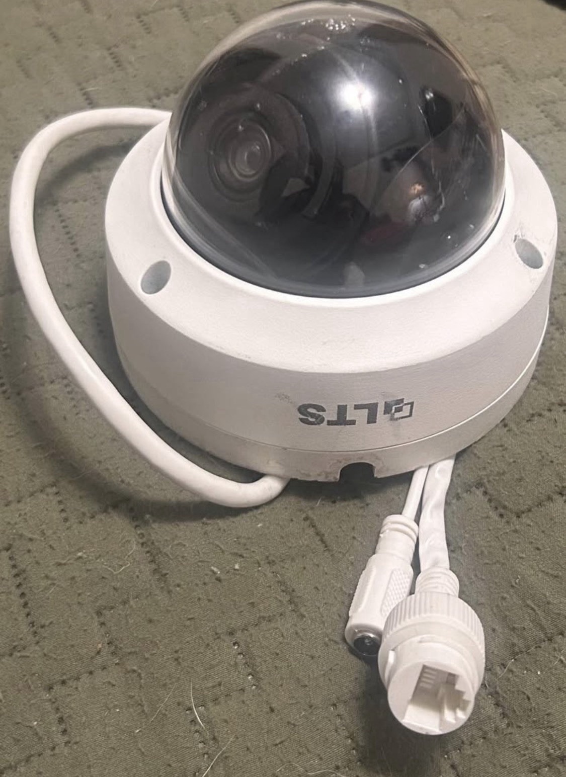 LTS CMIP7342W-6M 4MP PoE Wired IP/Network Dome Security Camera, White