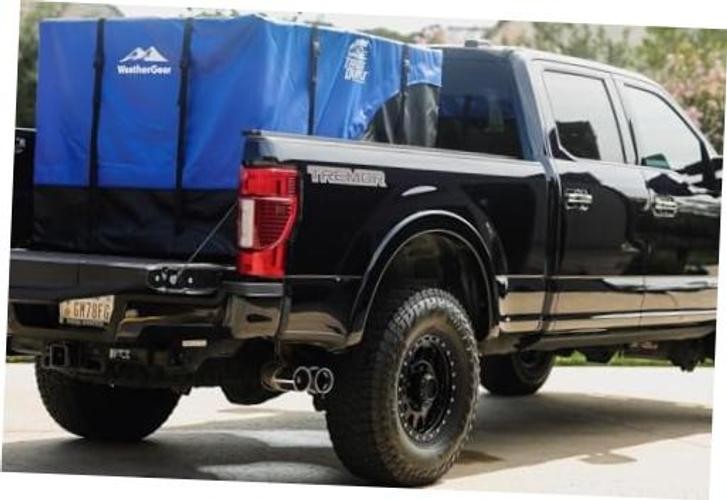 TruckDuffle Truck Bed Storage Bag – Expands Up to 70 Cu Ft – Medium-70 cuft