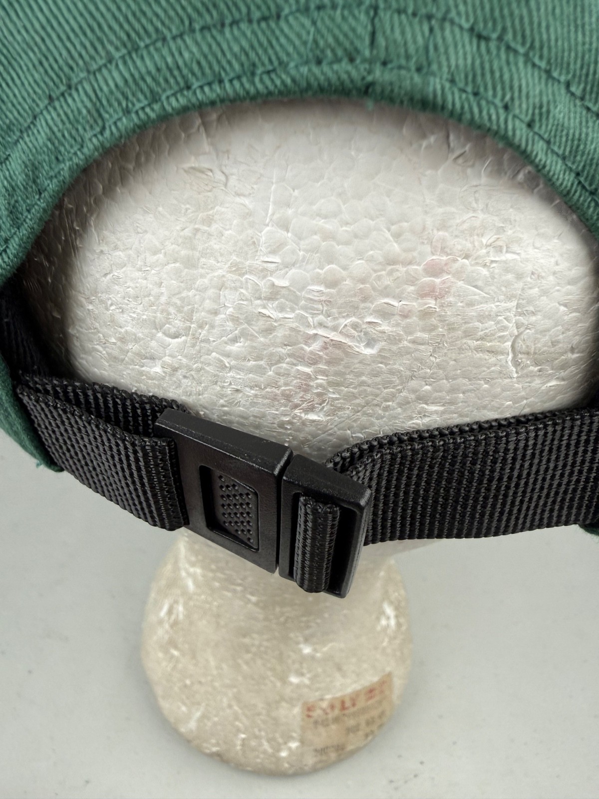 VapinApe Black White Patch on Forest Green 5 Panel Bill Hat Cap Strap Buckle