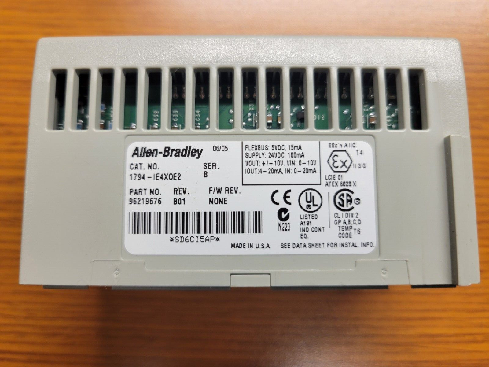 Allen-Bradley Flex I/O Module 1794-IE4XOE2