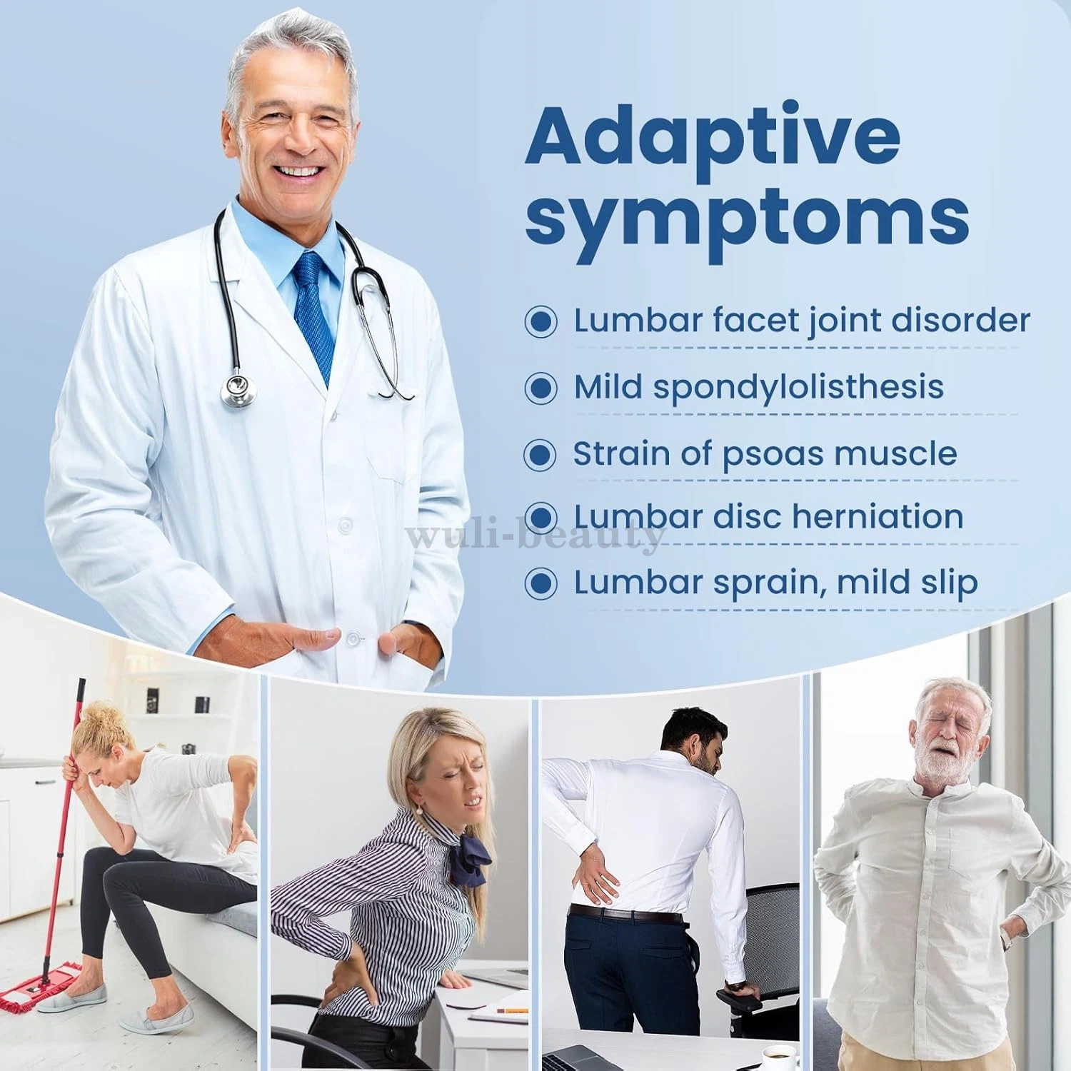 Lumbar Traction Device,Spinal Decompression Devices，lumbar decompression belt US
