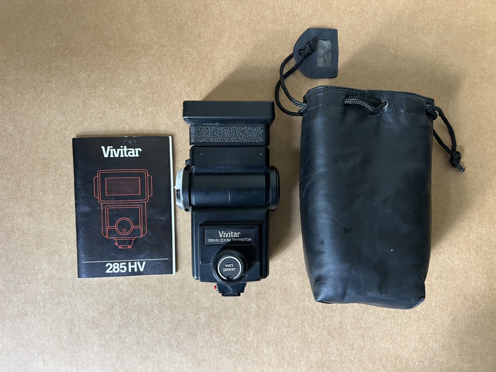 Vivitar Speedlite 285-HV Shoe Mount Flash - tested