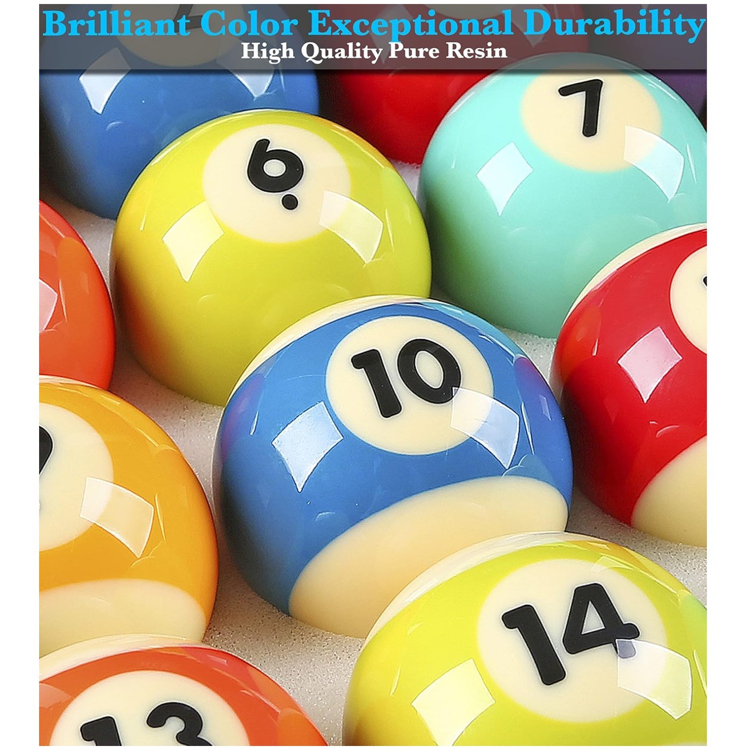 16-Piece Regulation Billiard Balls