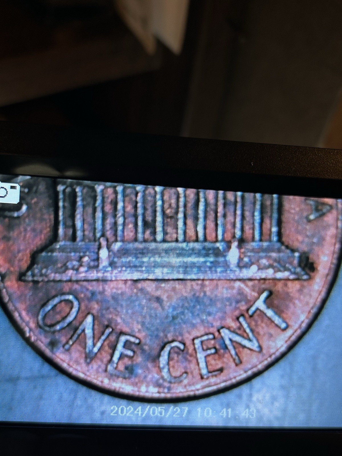 1990 Lincoln Penny With No "S" Mint Mark