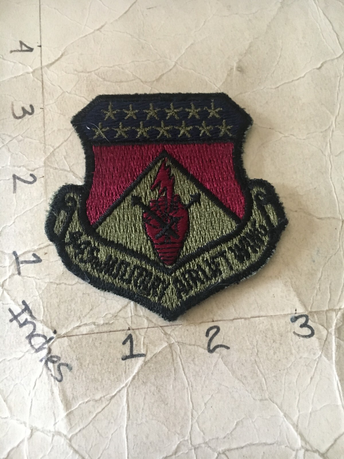 USAF 445th Military Airlift Wing Squadron subdued patch 6/5/25