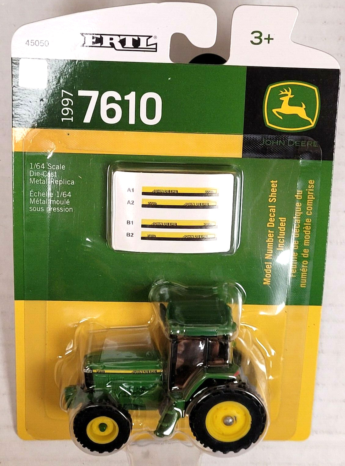 ERTL John Deere 7610 Tractor - Die Cast Metal, NEW (45050)