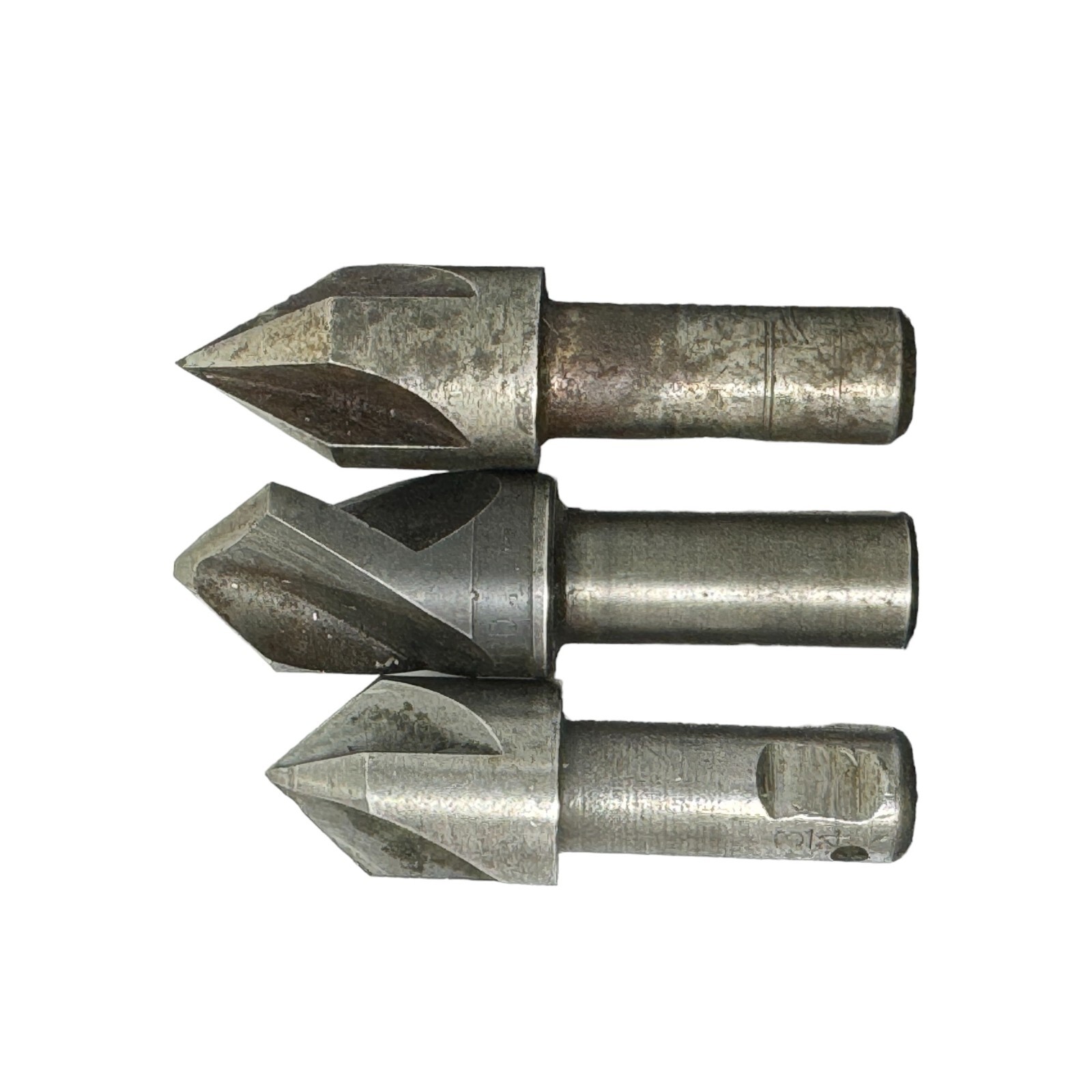 Lot of 3 Cleveland 3/4" x 82 Degrees and Other Brands Countersinks