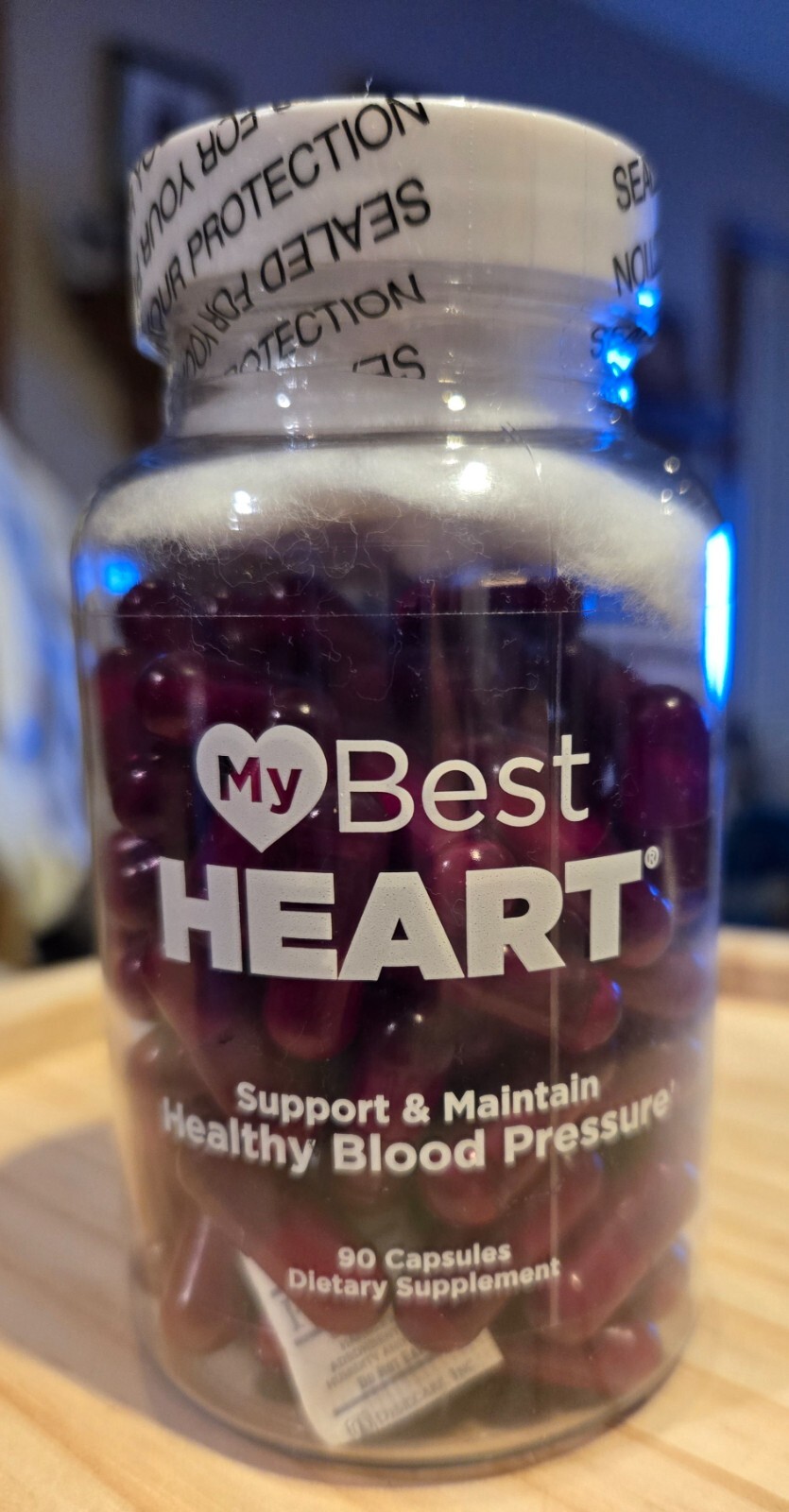 My Best Heart Supports & Maintains Healthy Blood Pressure Supplement 90 Count