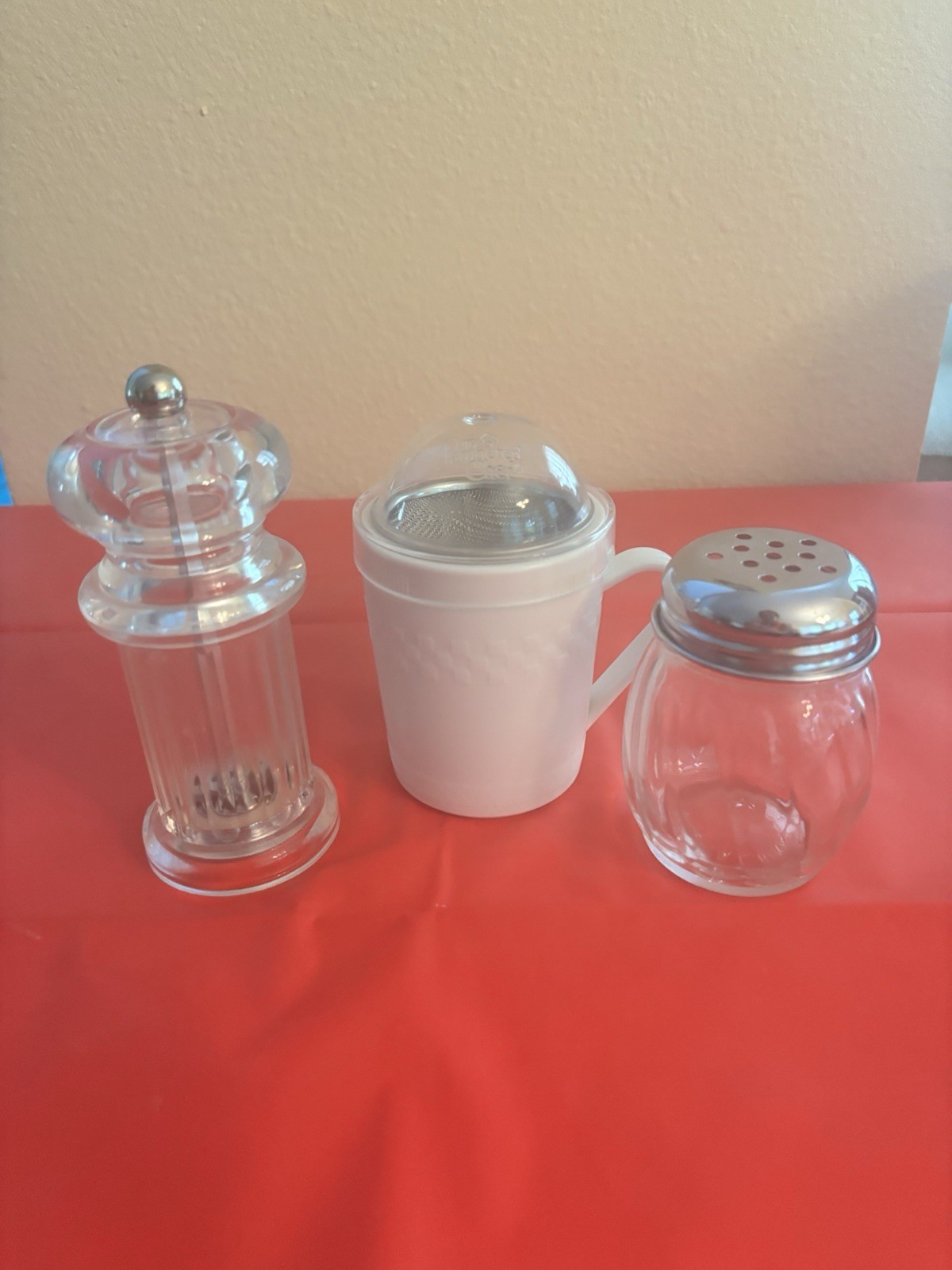 Glass Shakers - Pampered Chef Sugar Sprinkler And More