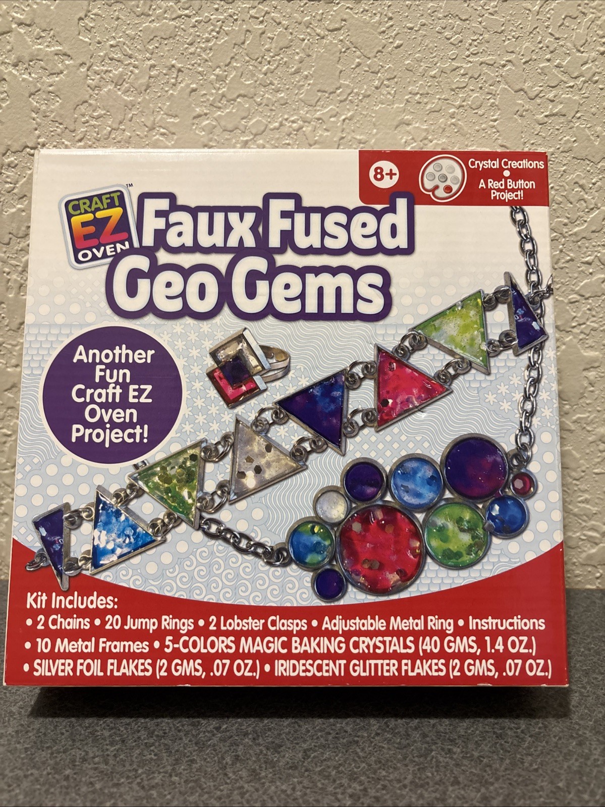 Craft EZ Oven Faux Fused Geo Gems