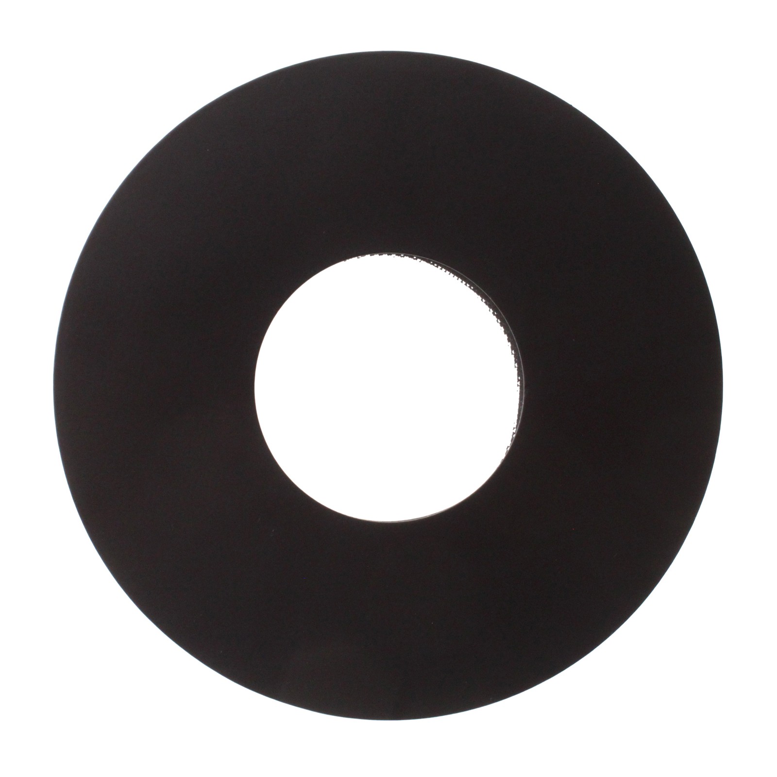 ELEMENT LIGHTING E3RFF-LB FLANGED ALUMINUM FLAT LENS TRIM, 3-INCH, BLACK