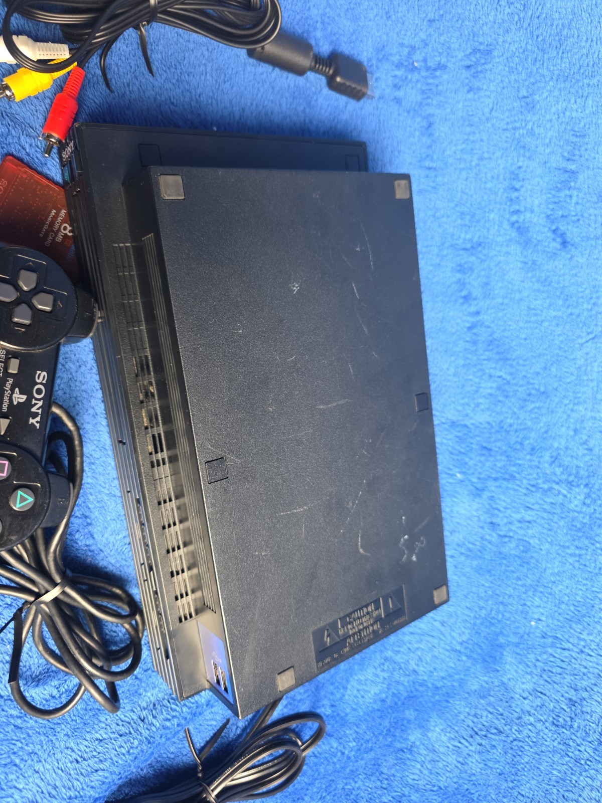 Sony PlayStation 2 PS2 Fat Console Bundle SCPH-50001 TESTED/WORKING Ships TODAY!
