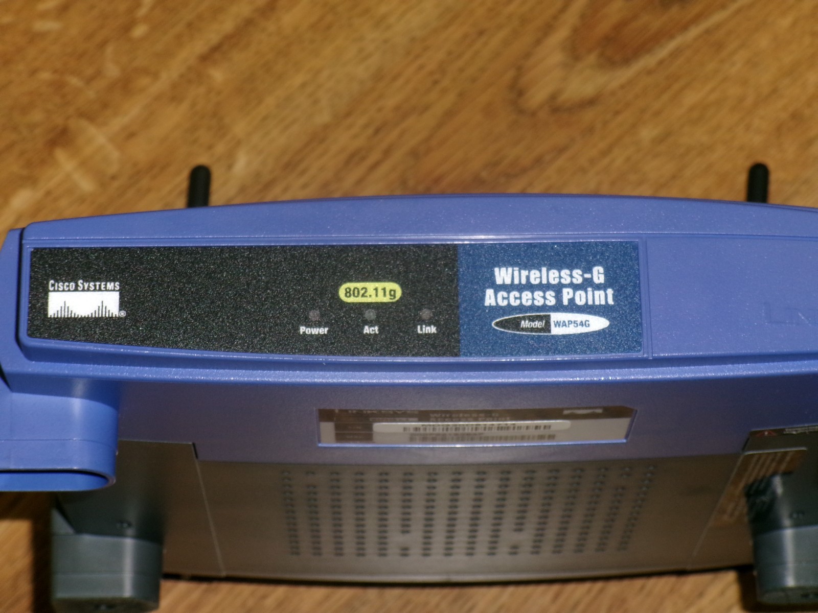 Linksys Wireless-G Access Point WAP54G v.2