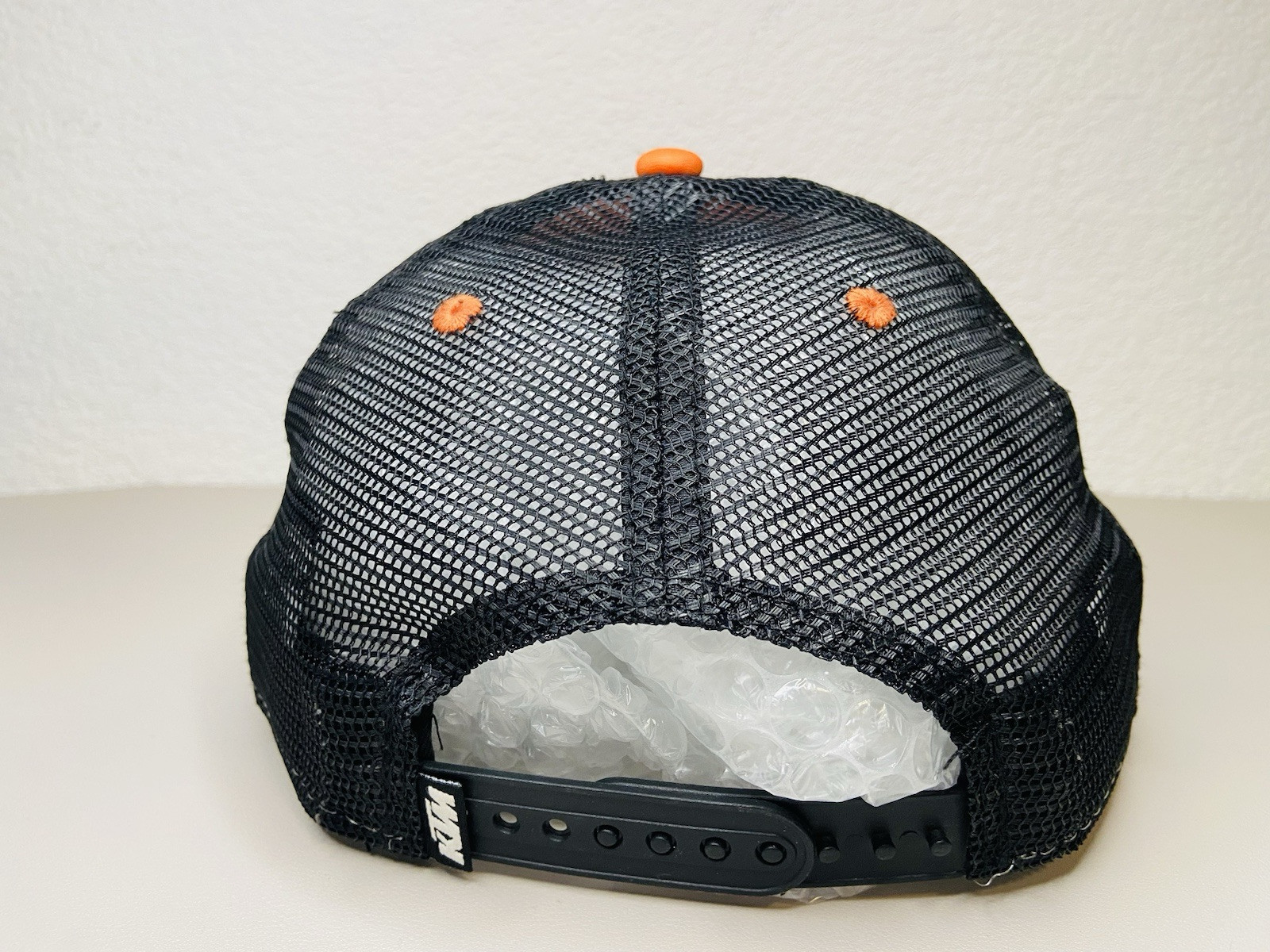 KTM MX TRUCKER CAP- BLACK/ORANGE Used Nice