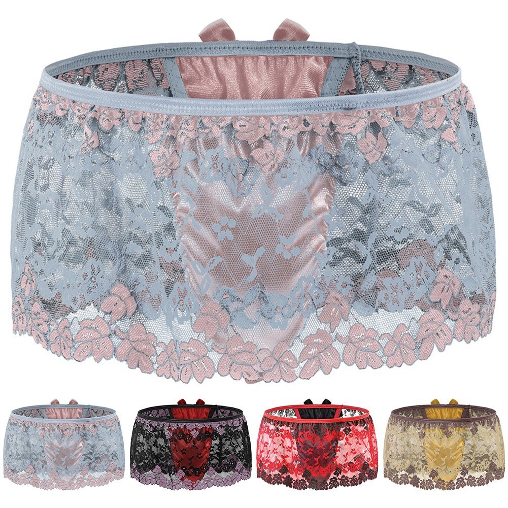 Sissy Lace Lingerie Skirt Underwear for Men  Sexy and Trendy  Different Colors