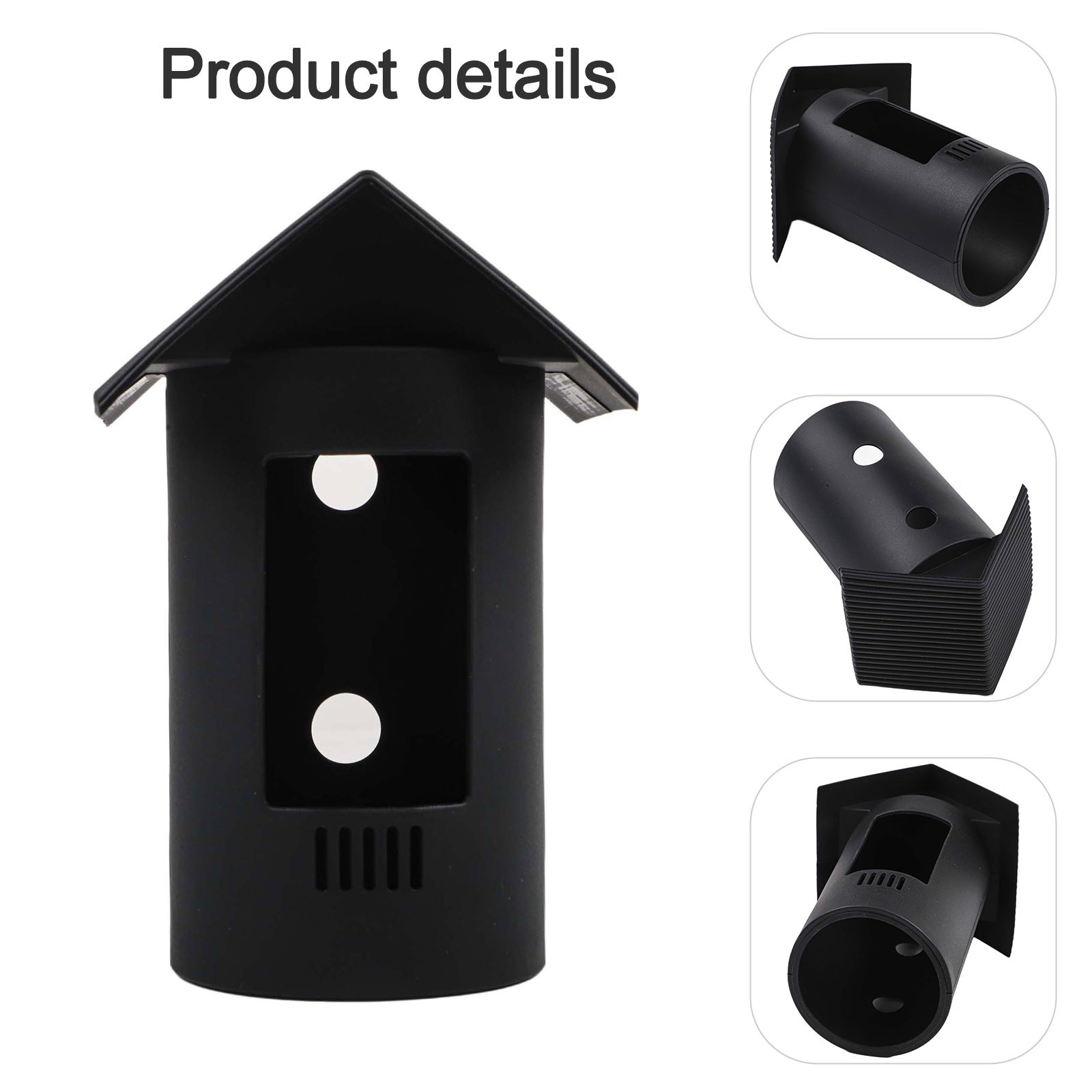 Longlasting Black Silicone Case for Ring StickUp Cam and In Models