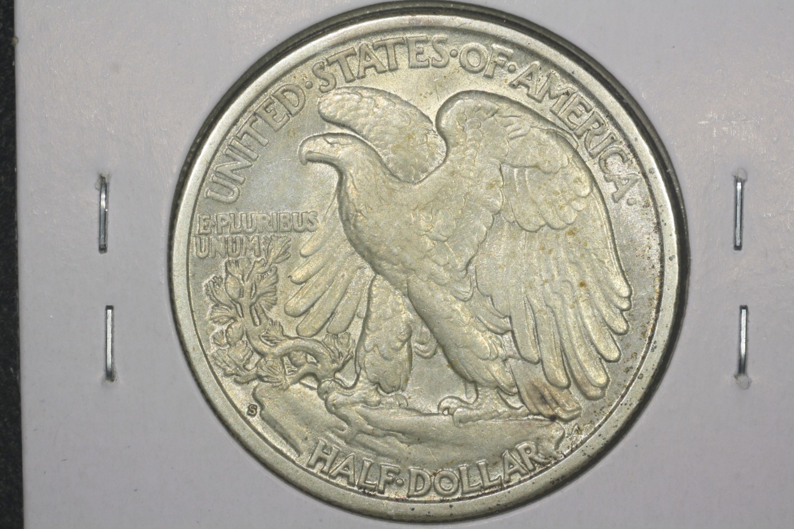 1937-S Walking Liberty Half, AU/BU