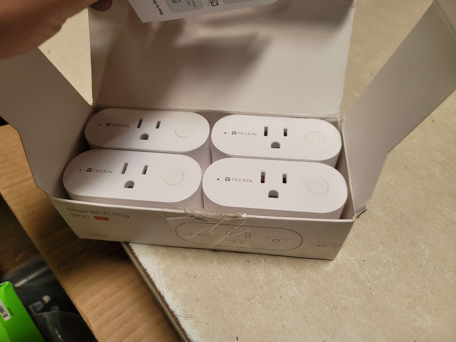 Teckin sp20 smart wifi plug 4 pack 15A