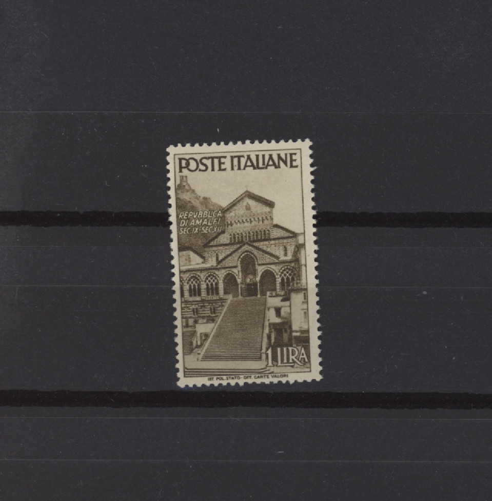 S51480 Italy 1946 MNH** Medieval Republics Lire 1.00 1v