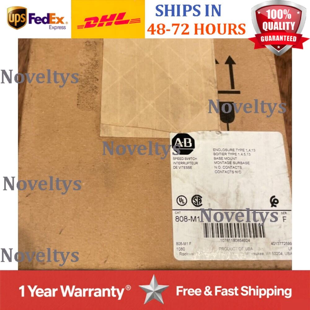 NEW 808-M1 Allen Bradley Low Speed / Zero Switch 50-1000 RPM N.O.