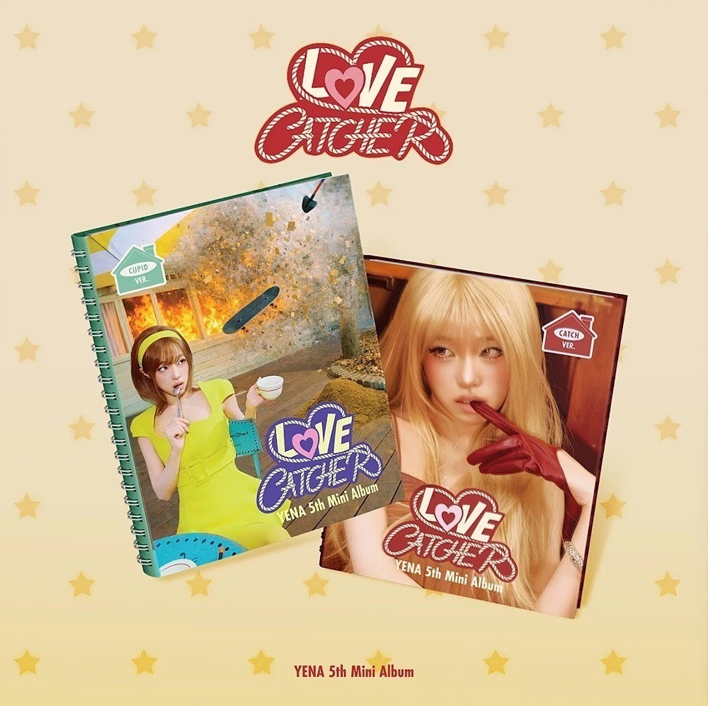 CHOI YENA [LOVE CATCHER] 5th Mini Album CD+Photo Book+Sticker+7 Card+2 Book Mark