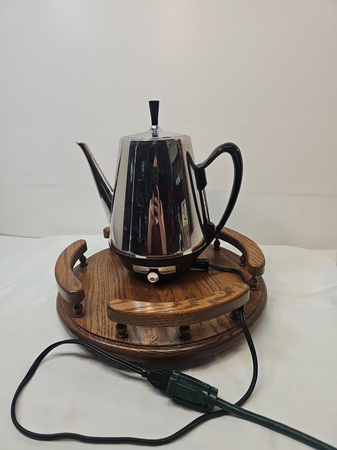 Vintage Sunbeam Fully Automatic Electric Coffee Percolator Mdel AP-CE Tested