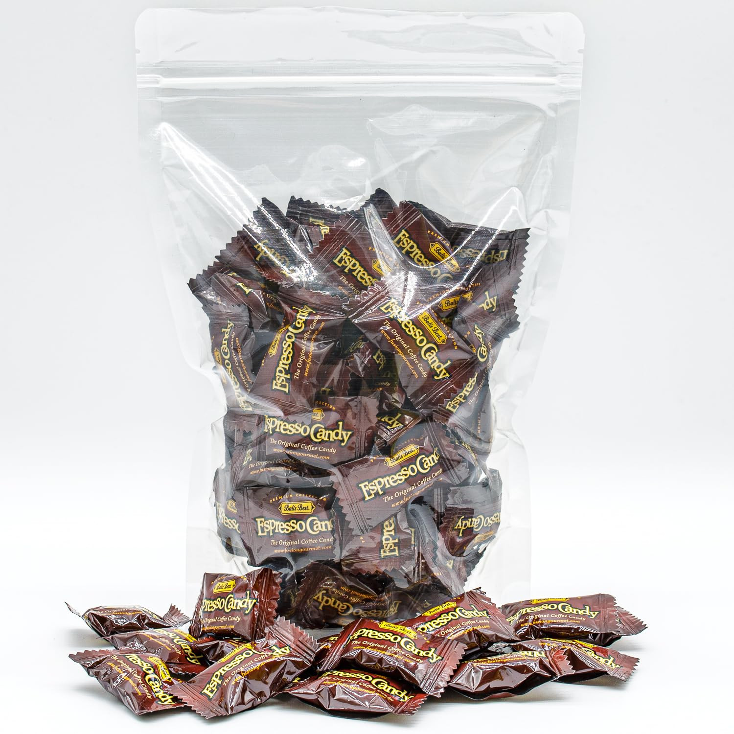 Espresso Candy 2 Lb Individually Wrapped – Bulk, Natural Espresso Coffee Flavor,