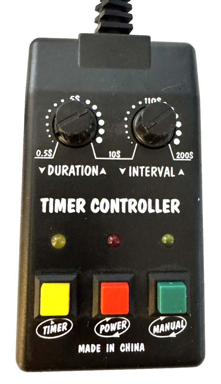 Heshan Lide Fog Machine Timer Duration Interval Switch UL 120V FWC-4 (5724006)