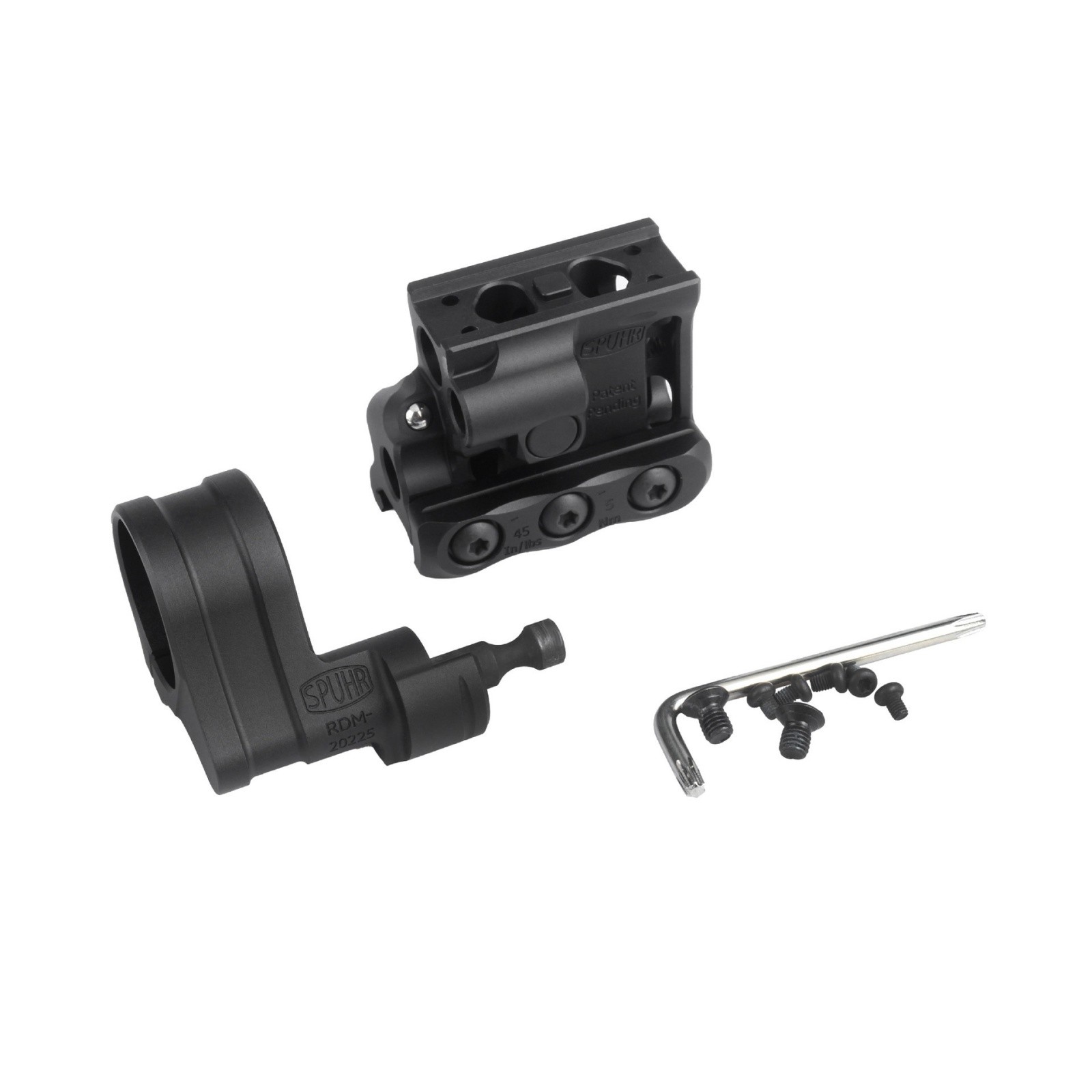 G33 G43 Magnifier Mount Riser 3X MAG Bridge Base Aluminum Alloy