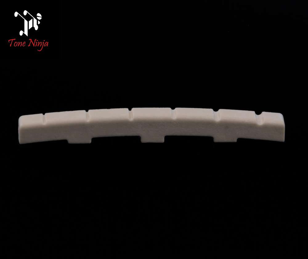 Tone Ninja USA Made Slotted Nut for Fender, G&L, White TN-NUT-001-W1