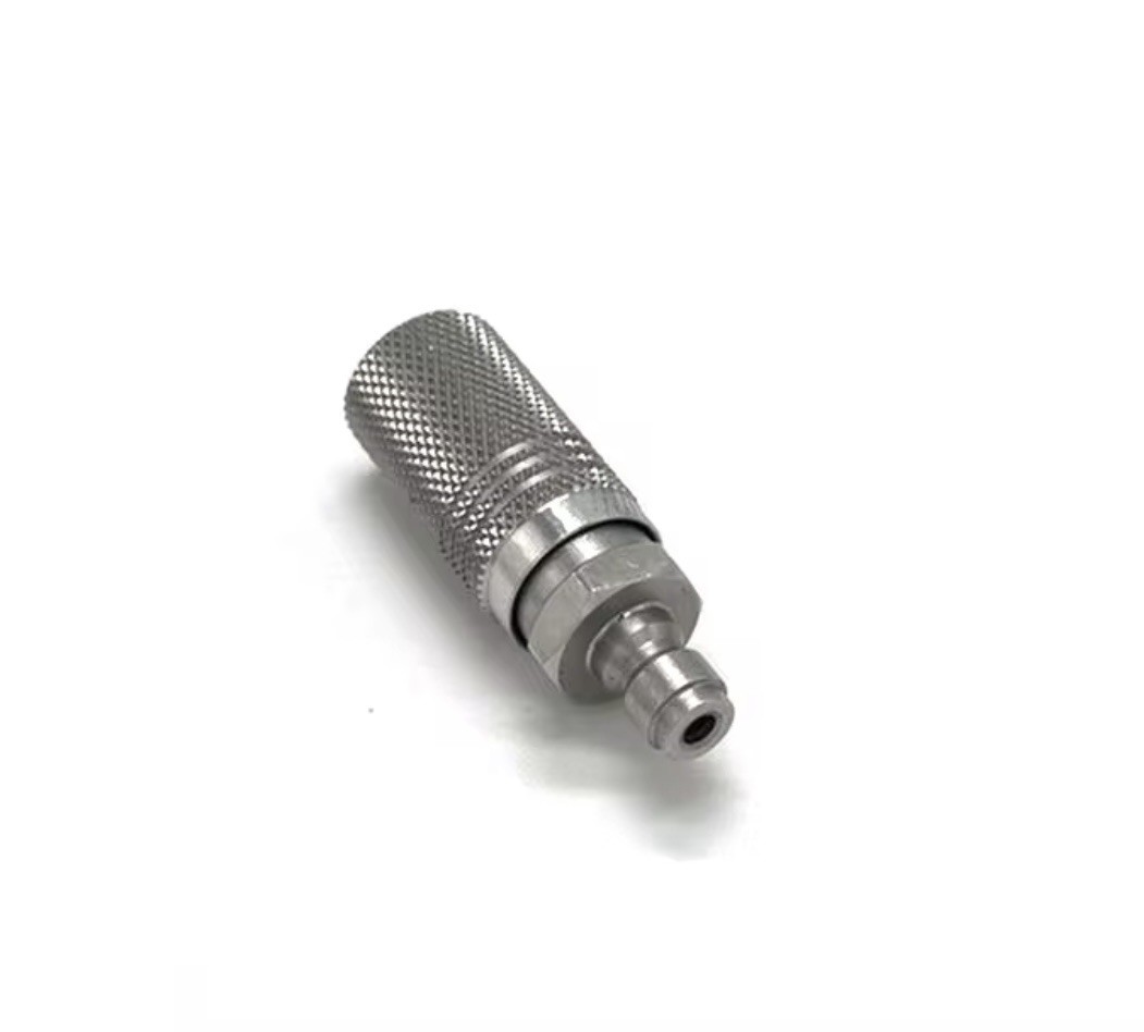 Extended Quick Disconnect Stainless Steel 8MM Coupler for FX Air Guns