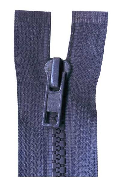 20cm Navy Blue Open End Chunky Zip