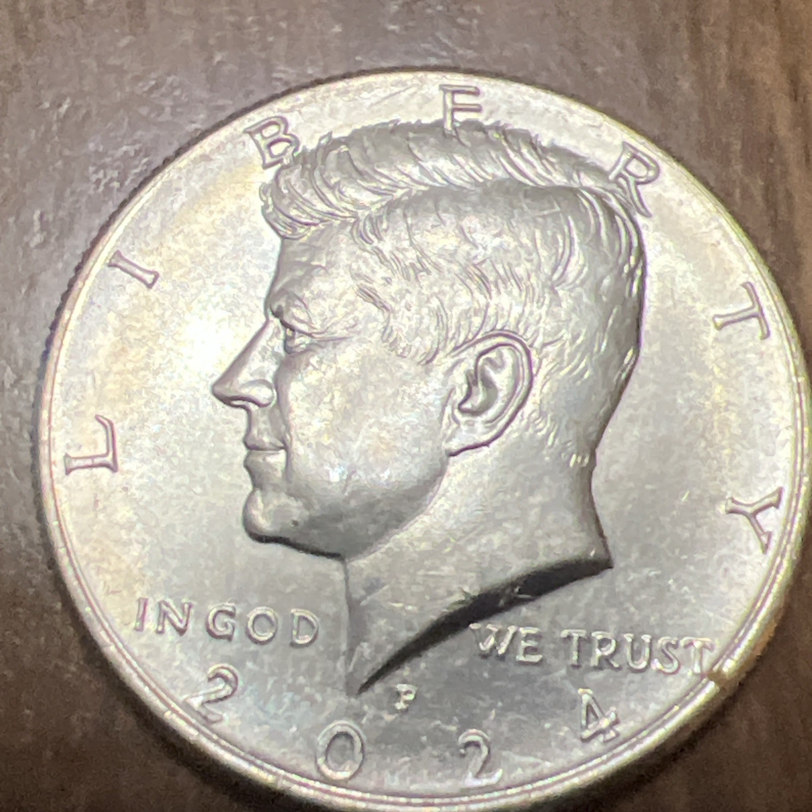 2024 Kennedy Half Dollar Coin Ungraded Clad Actual Coin
