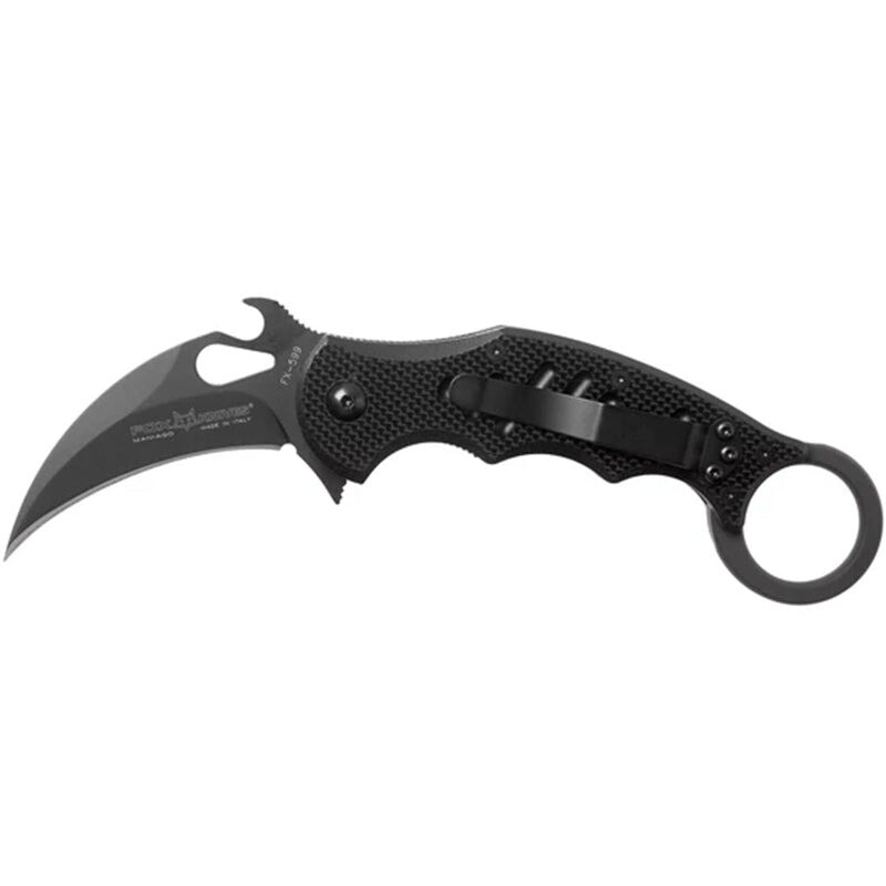 Fox Karambit FX-599 Folding Knife 2.5" N690Co Steel Blade w/ G10 Handle