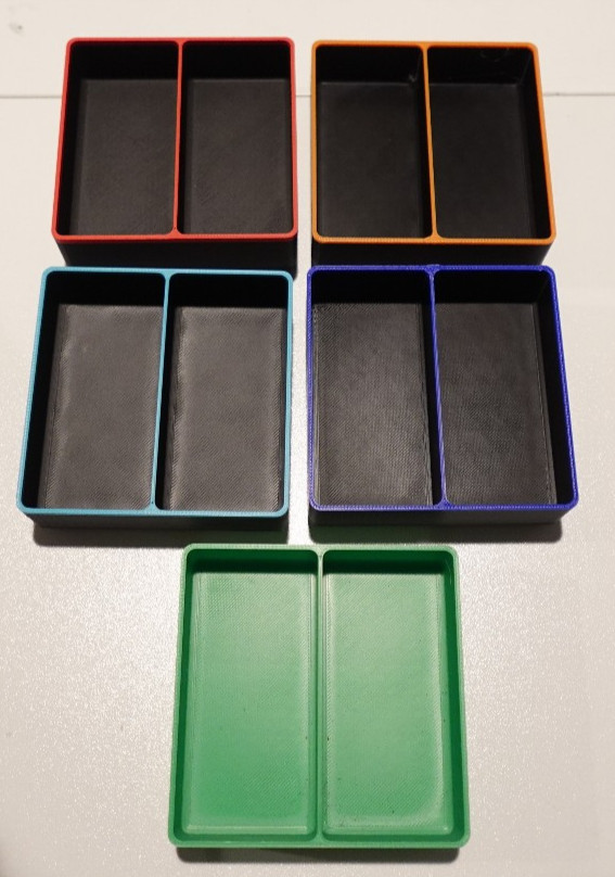Removable Double Thumb Insert Bins