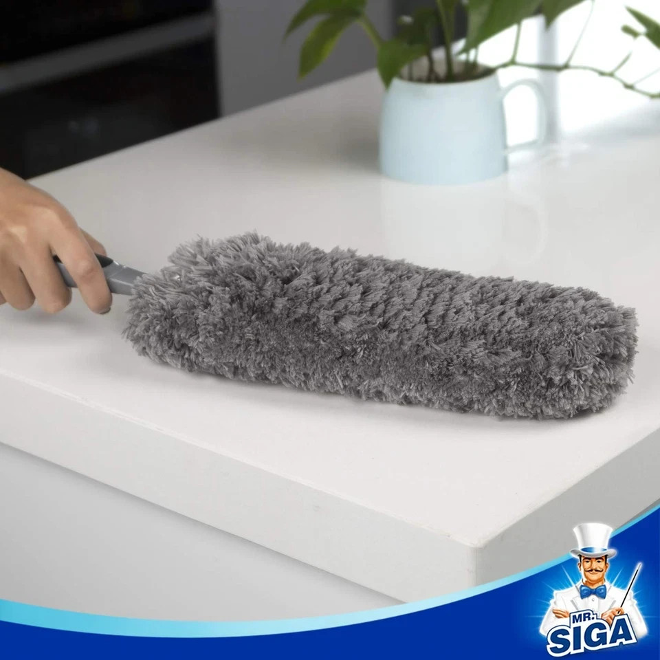 Lint Free Microfiber Duster Refills Washable for Household Cleaning 2 Pack