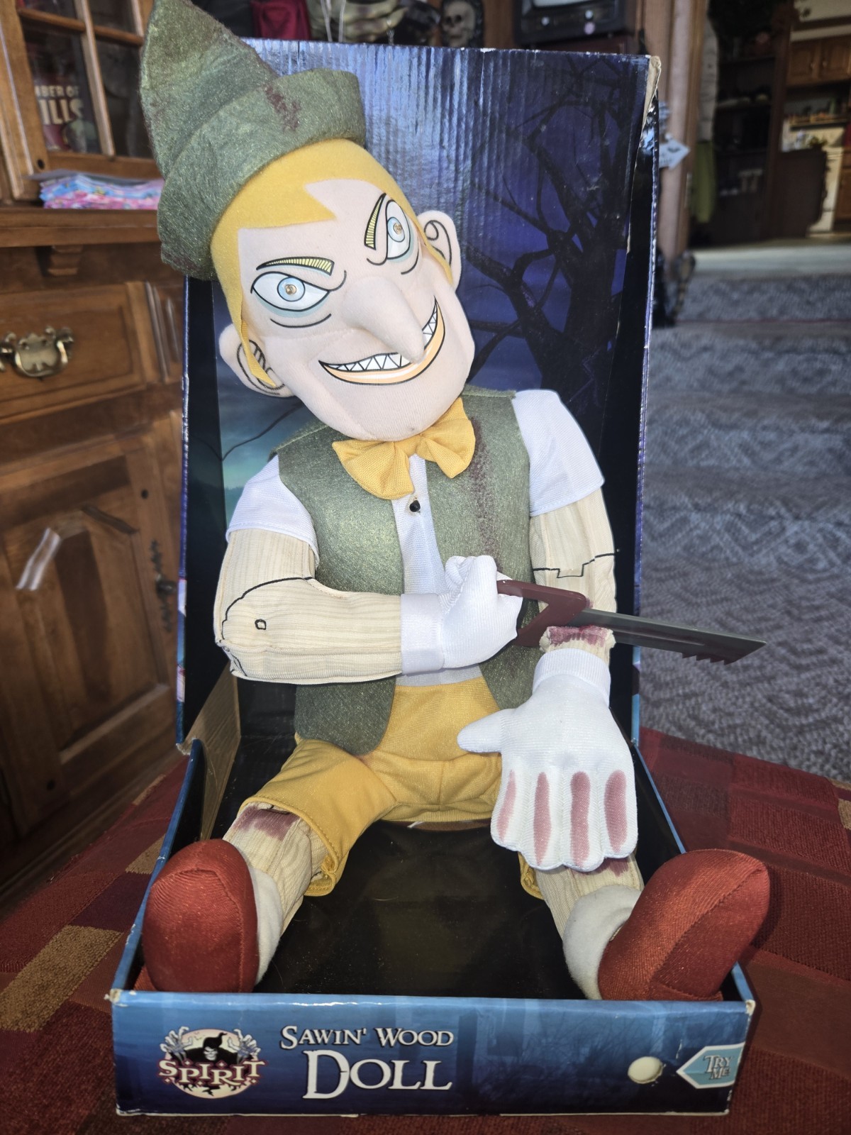 Spirit Sawin Wood DOLL