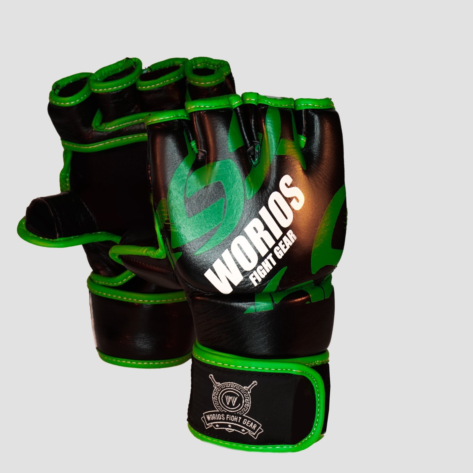 Worios MMA Leather Pro Training Gloves