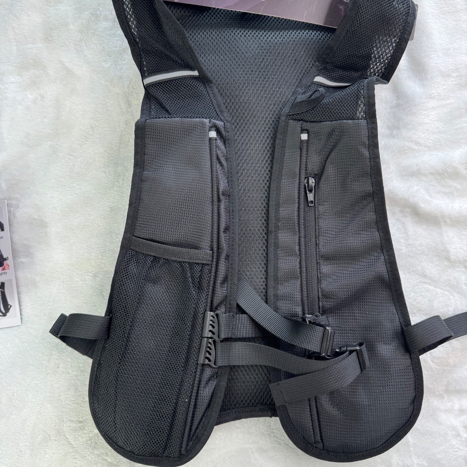 Hydration Backpack Lightweight Water Pack with Bladder Black NEW COTATI