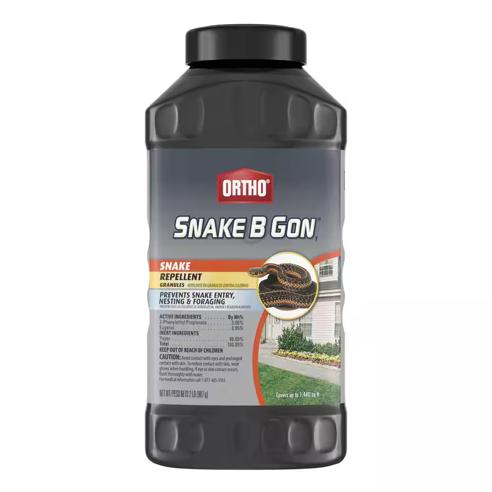 2 lb. Snake Repellent Granules – No-Stink Formula, Covers 1,440 sq. ft.